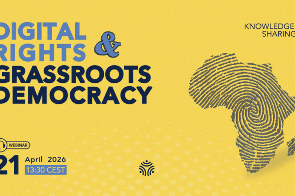 DIGITAL RIGHTS & GRASSROOTS DEMOCRACY WEBINAR